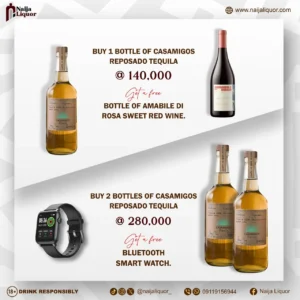 Naija Liquor Exclusive Sales: Casamigos Promo